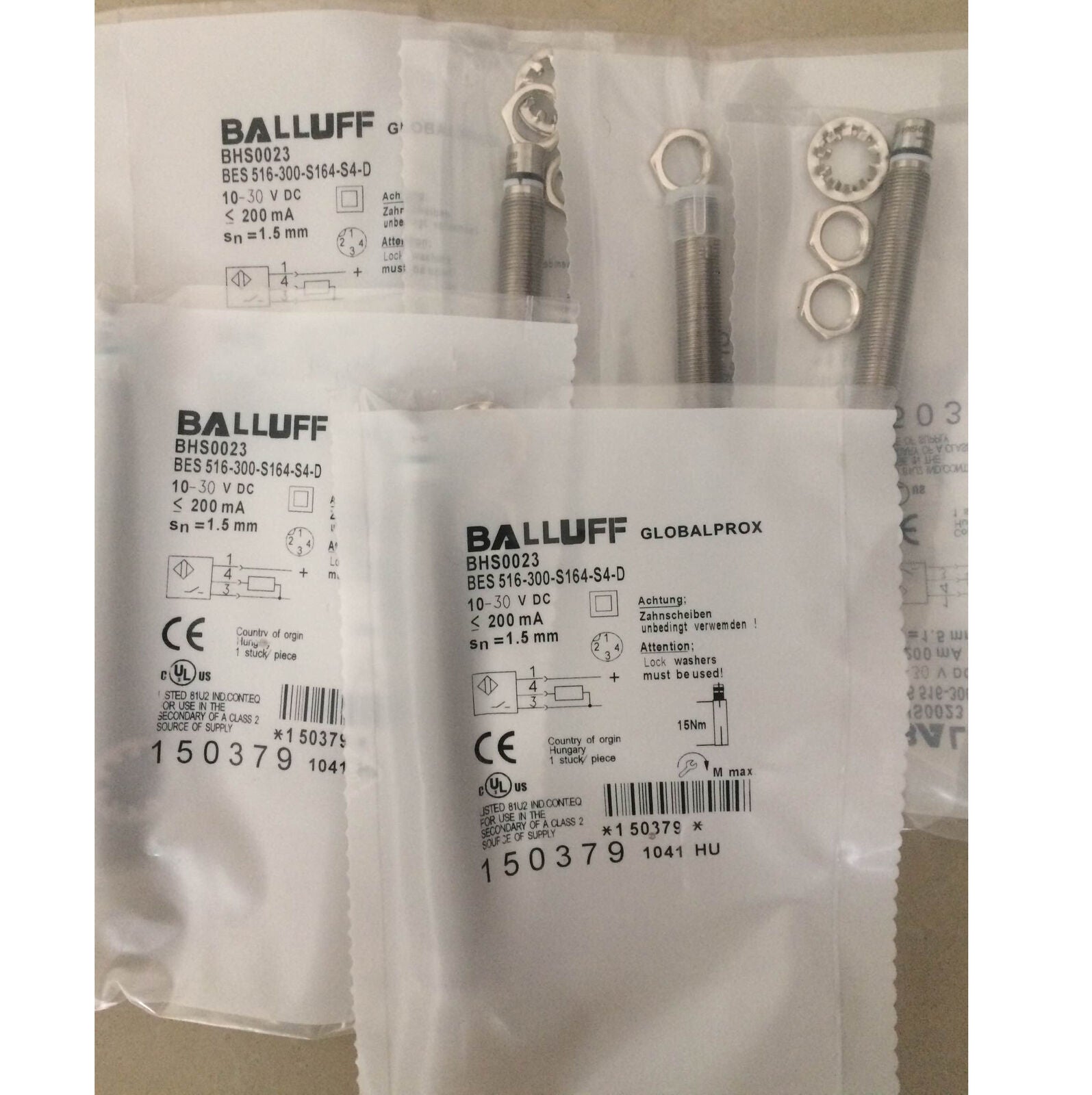1PC BALLUFF Proximity Switch BES 516-300-S164-S4-D - BALLOFF