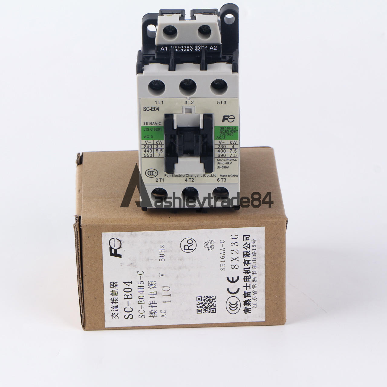 new ONE  FUJI SC-E04 110VAC Contactor