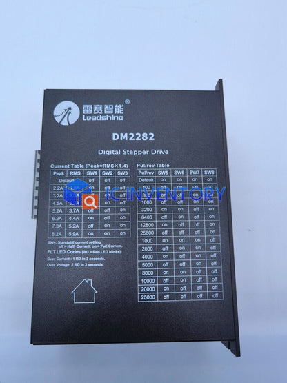 new LeadShine DM2282 Phase Digital Stepper Motor Driver 80-220VAC 0.5-8.2A - LEADSHINE