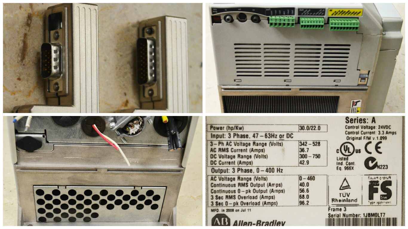 Used Allen-Bradley Kinetix 7000 Servo Drive 2099-BM06-S - ALLEN-BRADLEY