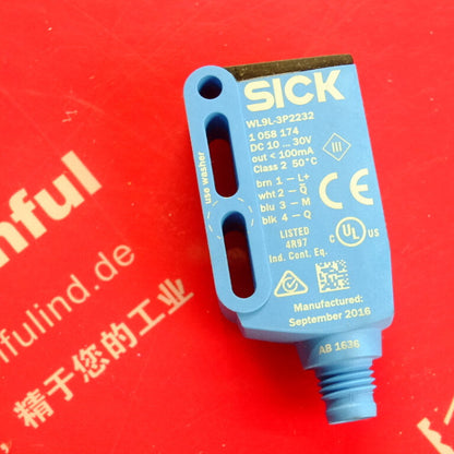 1PCS SICK WL9L-3P2232 WL9L3P2232 PHOTOELECTRIC SENSOR