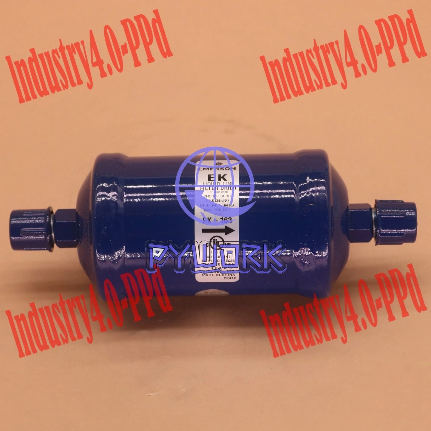 1Pc Emerson Liquid Line Filter Drier EK-163 Screw 10mm Coolant Drying Filter