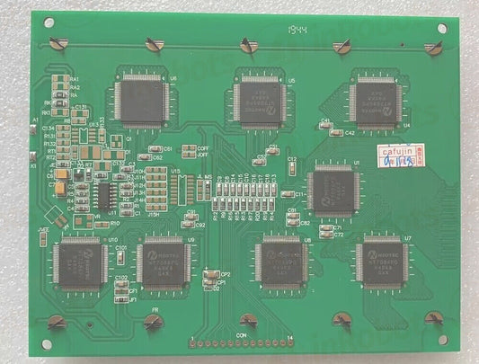 used POWERTIP PG256128ERS-CNN-H LCD Screen Display PG256128ERSCNNH Board 1PC - POWERTIP