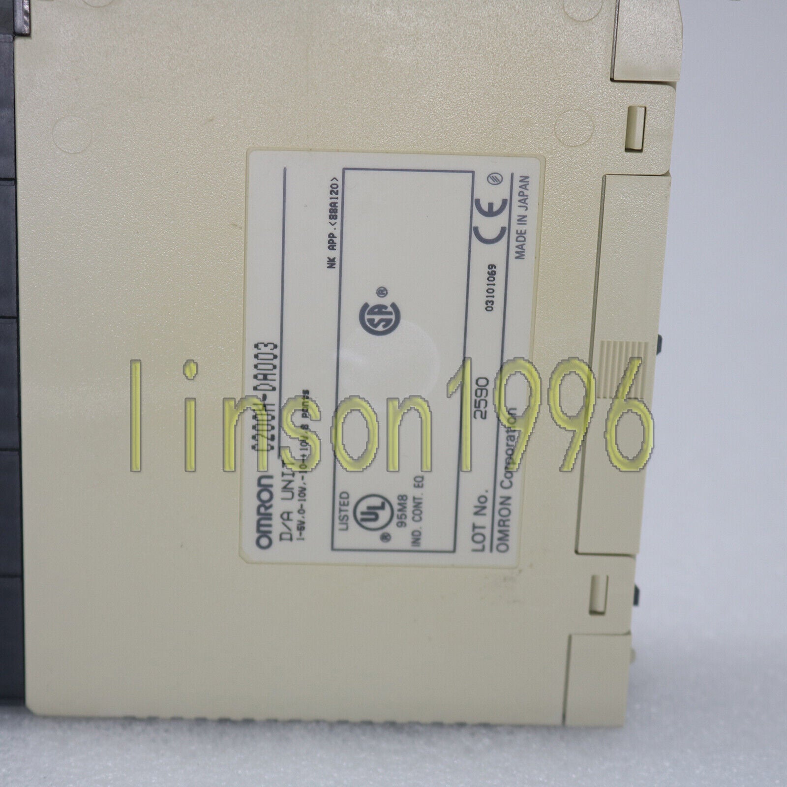 used 1 PS   Omron PLC C200H-DA003 C200HDA003 Analog Module