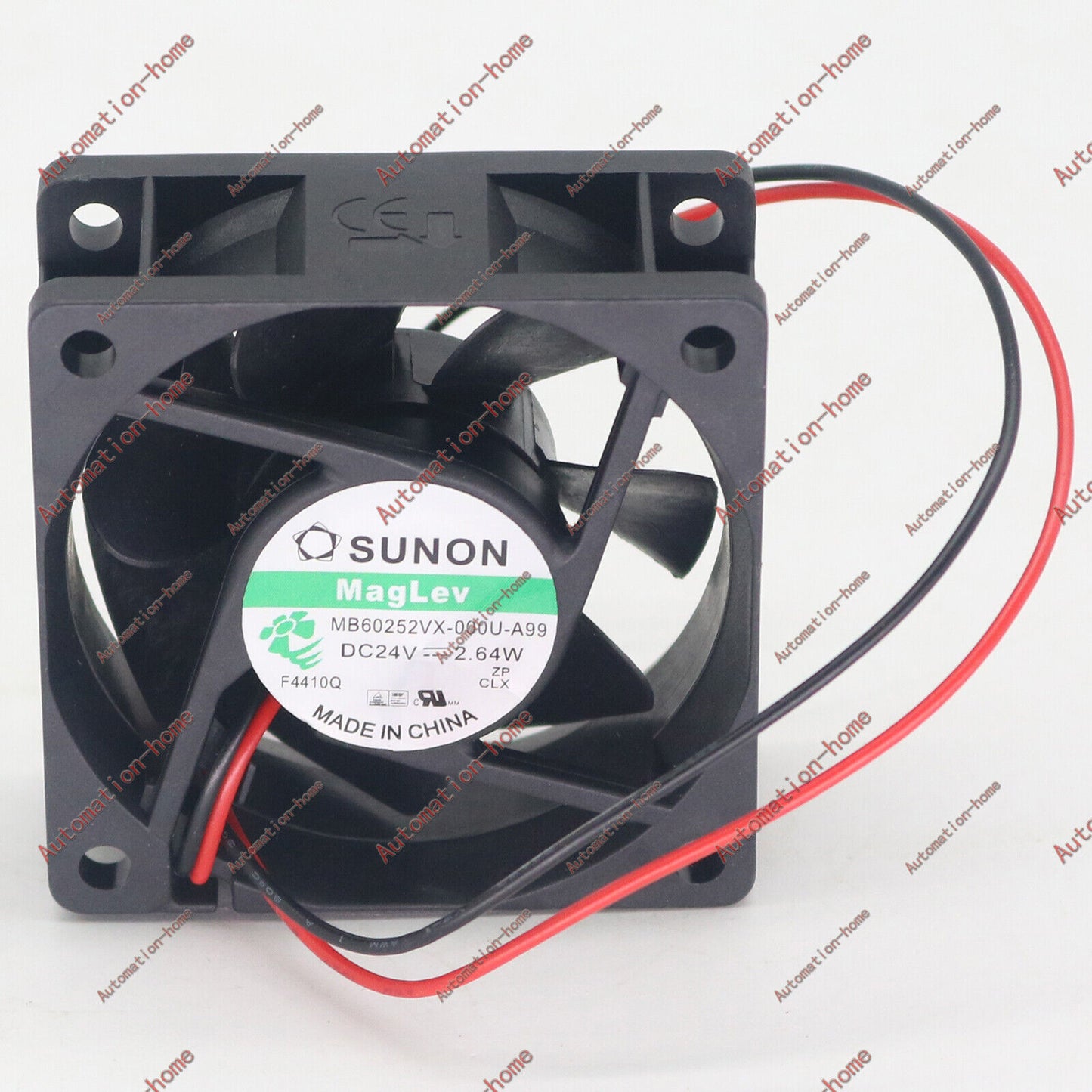 SUNON MB60252VX-000U-A99 DC24V 2.64W 2-Wire Axial Power Adapter - SUNON