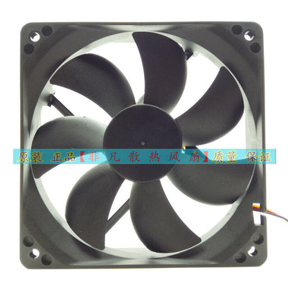TT-1225 A1225L12S 12025 12V 0.30A Silent cooling chassis fan 3wire - TT