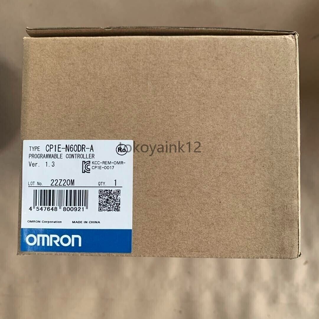 Omron CP1E-N60DR programmable controller - OMRON