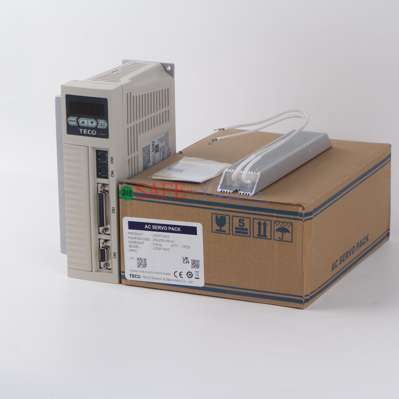 new One  TECO JSDEP-50A3 Servo Drives