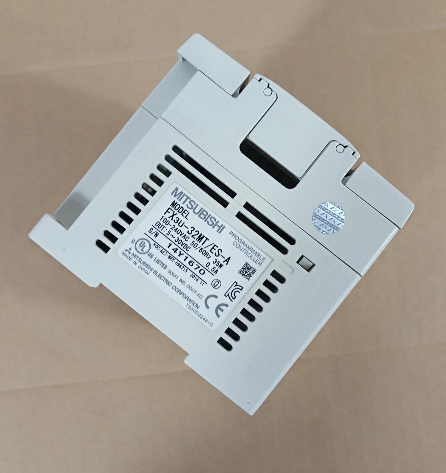 Mitsubishi FX3U-32MT/ES-A: Tested Good Condition PLC Module - MITSUBISHI
