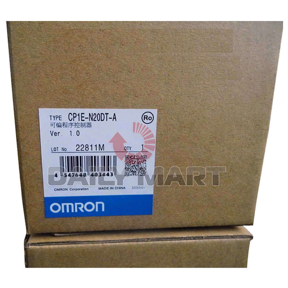 new OMRON Automatio CP1E-N20DT-A Programmable Logic Controller