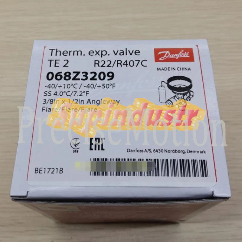 .1Pcs For Danfoss TEX2 068Z3209 Thermal expansion valve