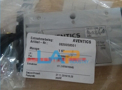 AVENTICS 0820058551 Air Operated Valve - 1 Piece New - AVENTICS
