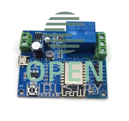 1PCS DC 5-80V Power Supply ESP8266 WIFI Relay Module ESP-12F Development Board