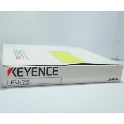 New Keyence FU-78 Fiber Optic Sensor - Spot Stock - KEYENCE