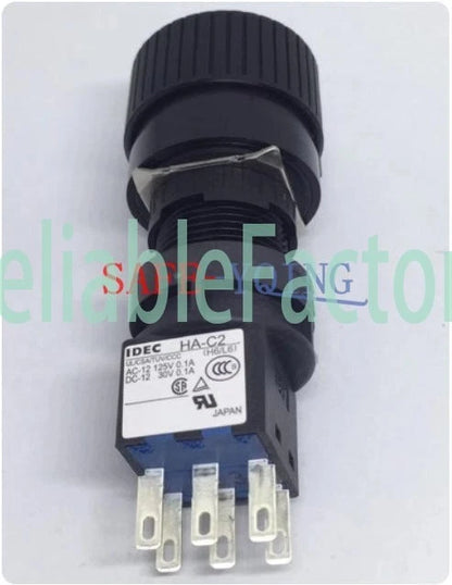 1PCS IDEC Rotary push button switch HA-C2 HA1R-2C2VB Wide pin connection