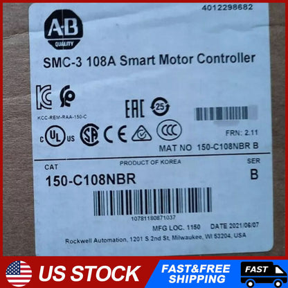 New Sealed Allen Bradley 150-C108NBR SMC Flex Smart Motor Controller - ALLEN BRADLEY