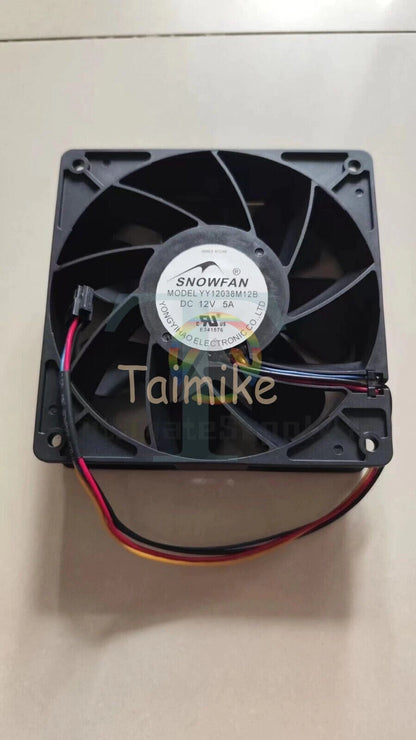 1 pcs SNOWFAN Fan YY12038M12B DC 12V 5A 12038 12CM 4-pin cooling fan