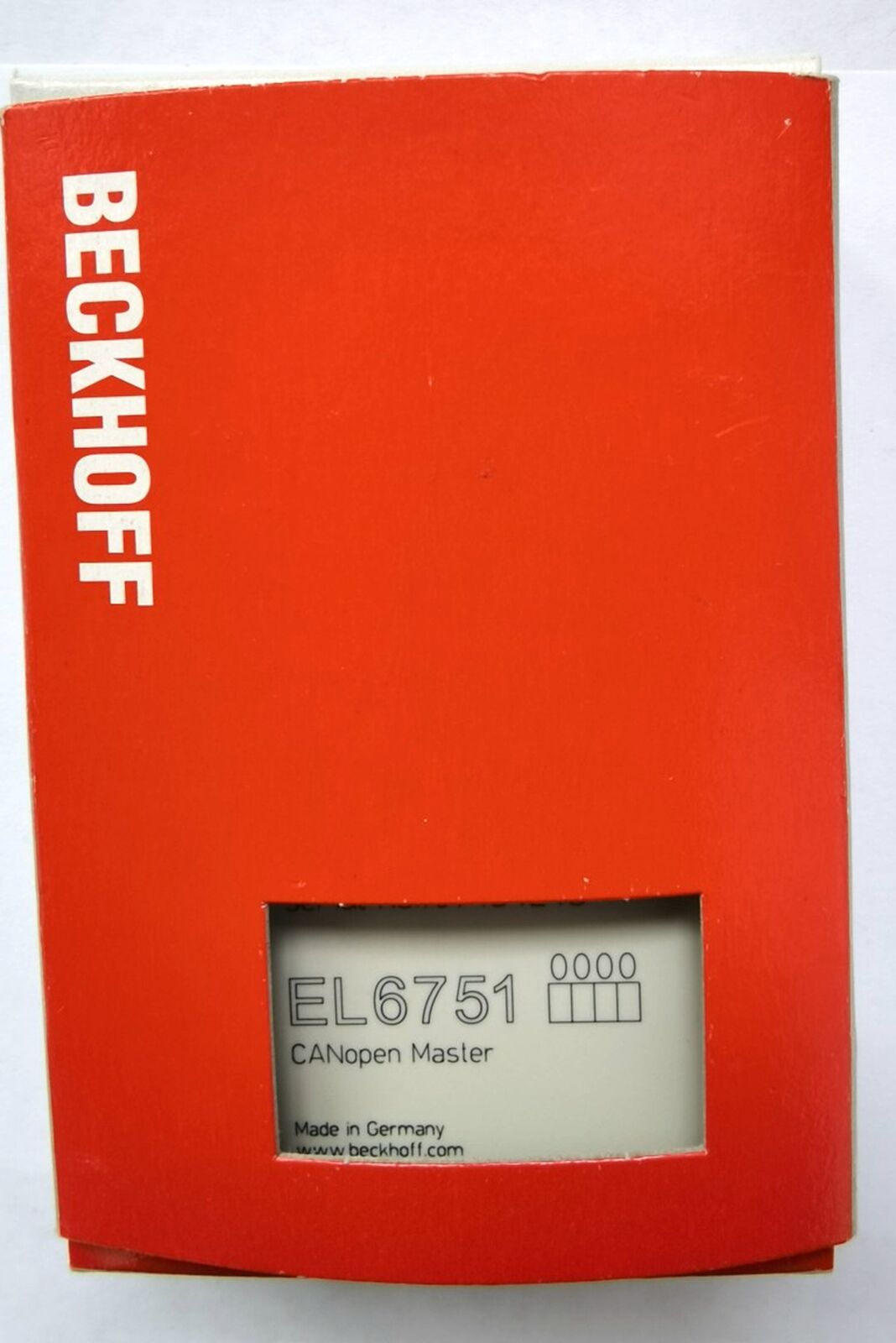 BECKHOFF EL6751 CANopen Master Module - High-Power Communication Solution - BECKHOFF