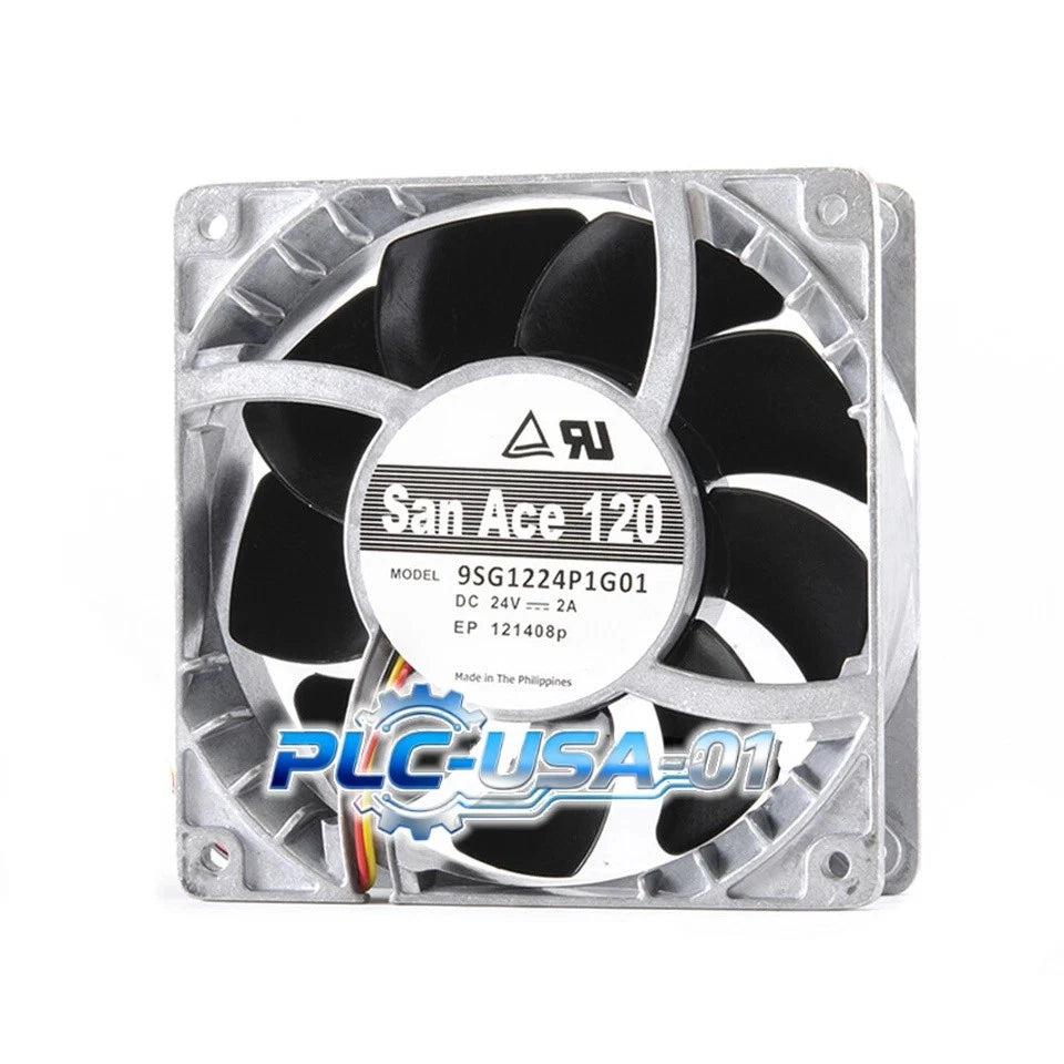 1PCS Sanyo 9SG1224P1G01 12038 DC24V 2A 12CM 4-Pin Cooling Fan