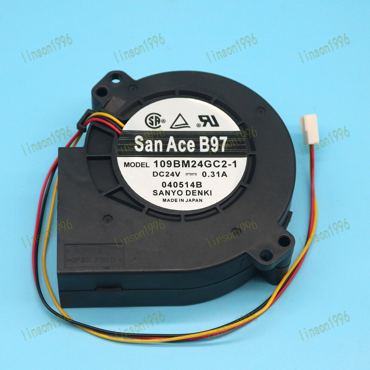 new SANYO 109BM24GC2-1 24V 0.31A blower fan cooling system spot stock - SANYO