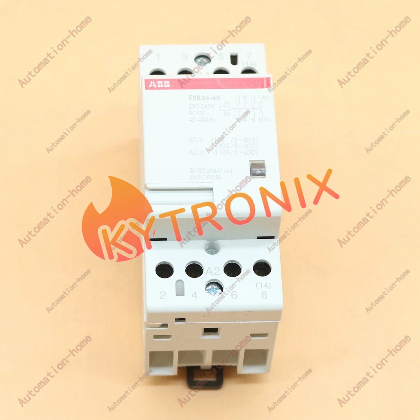 one ABB ESB24-40 230-240V 24A Building Type Contactor Quality assurance