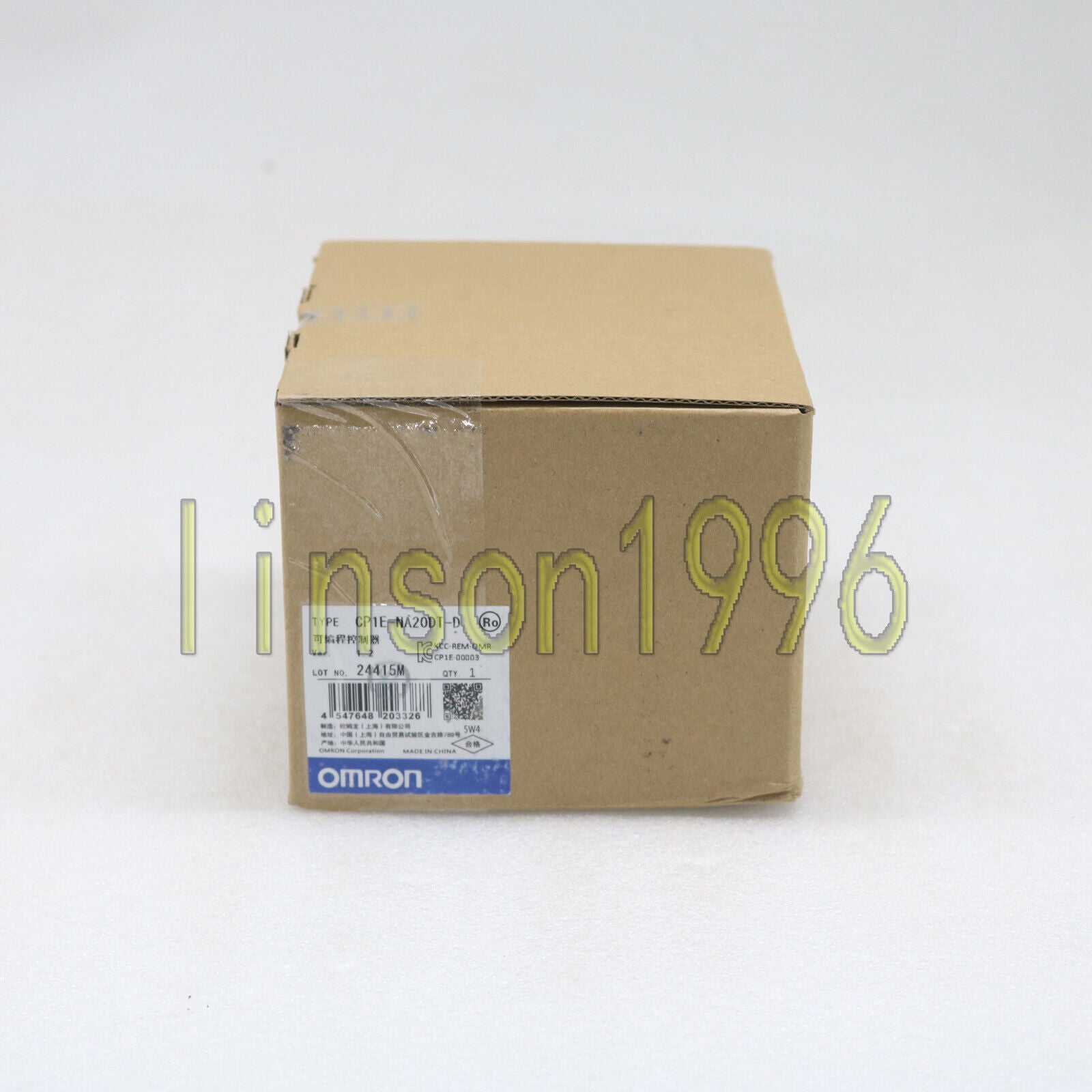 Omron CP1E-NA20DT-D PLC Output Module 1 Year - OMRON