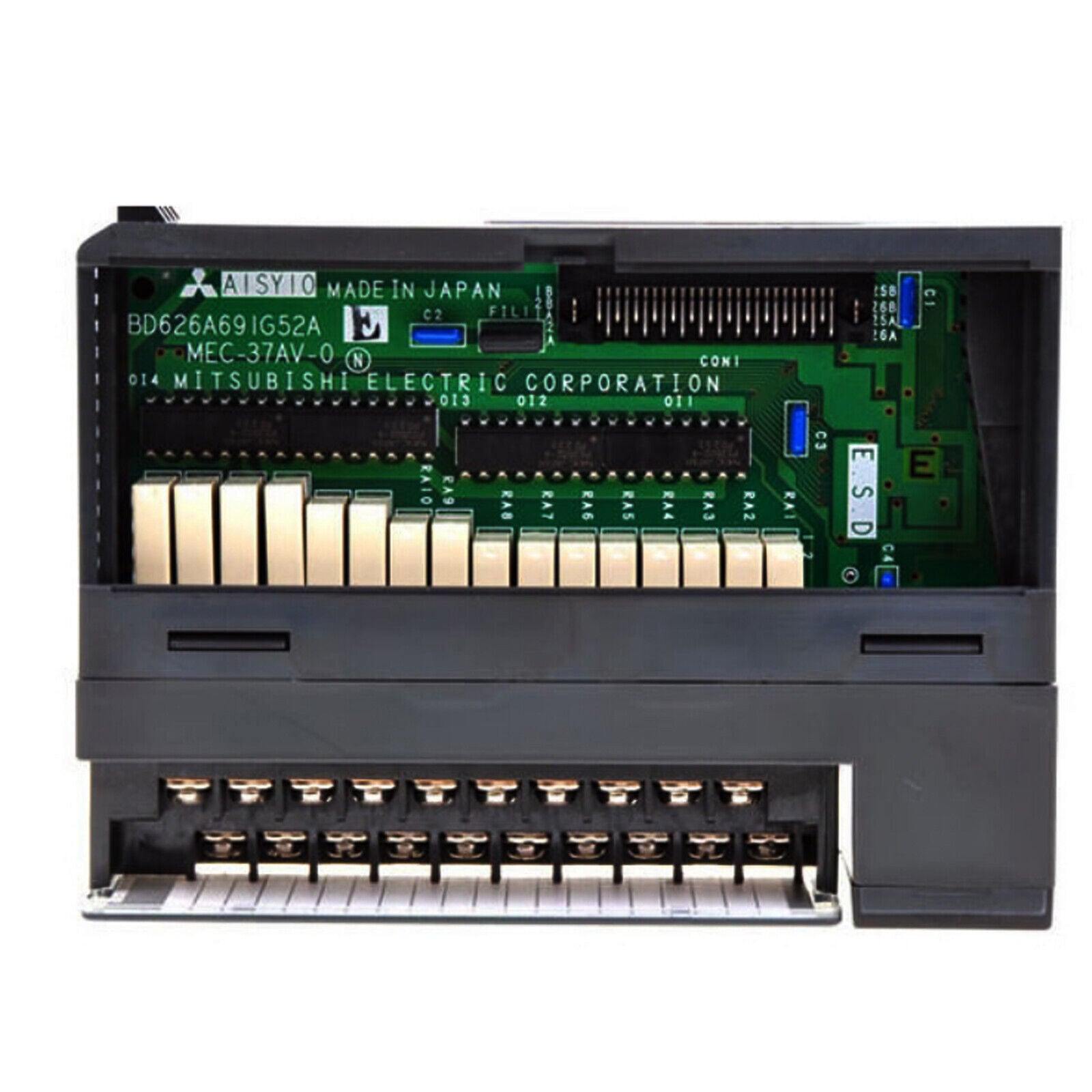 MITSUBISHI A1SY10 Output Module 16-Point 2AMP Relay 240VAC 24VDC - MITSUBISHI