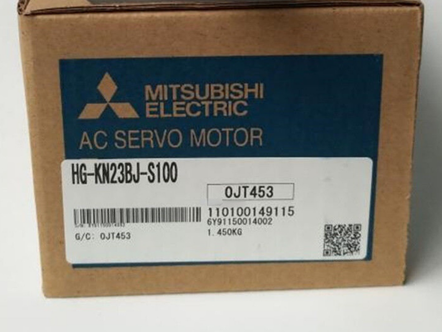 Mitsubishi HG-KN23BJ-S100 Servo Motor HGKN23BJS100 Fast Ship - MITSUBISHI