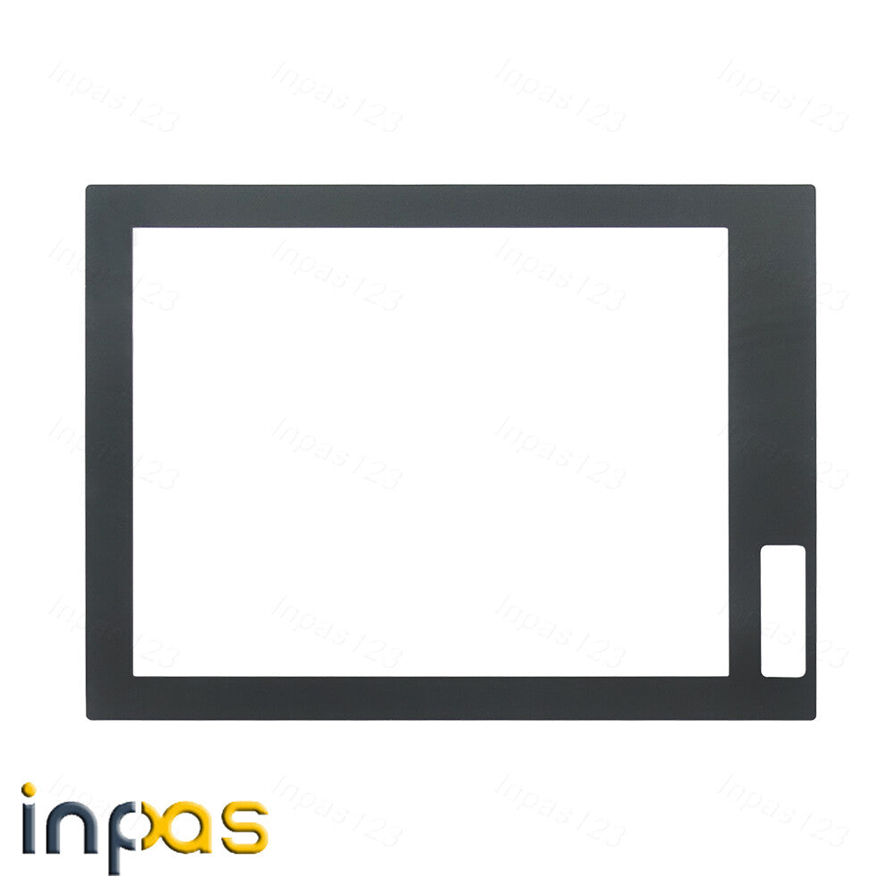 For 6186M-15PT 6186M-15PTSS Touch panel screen glass + Front Film overlay