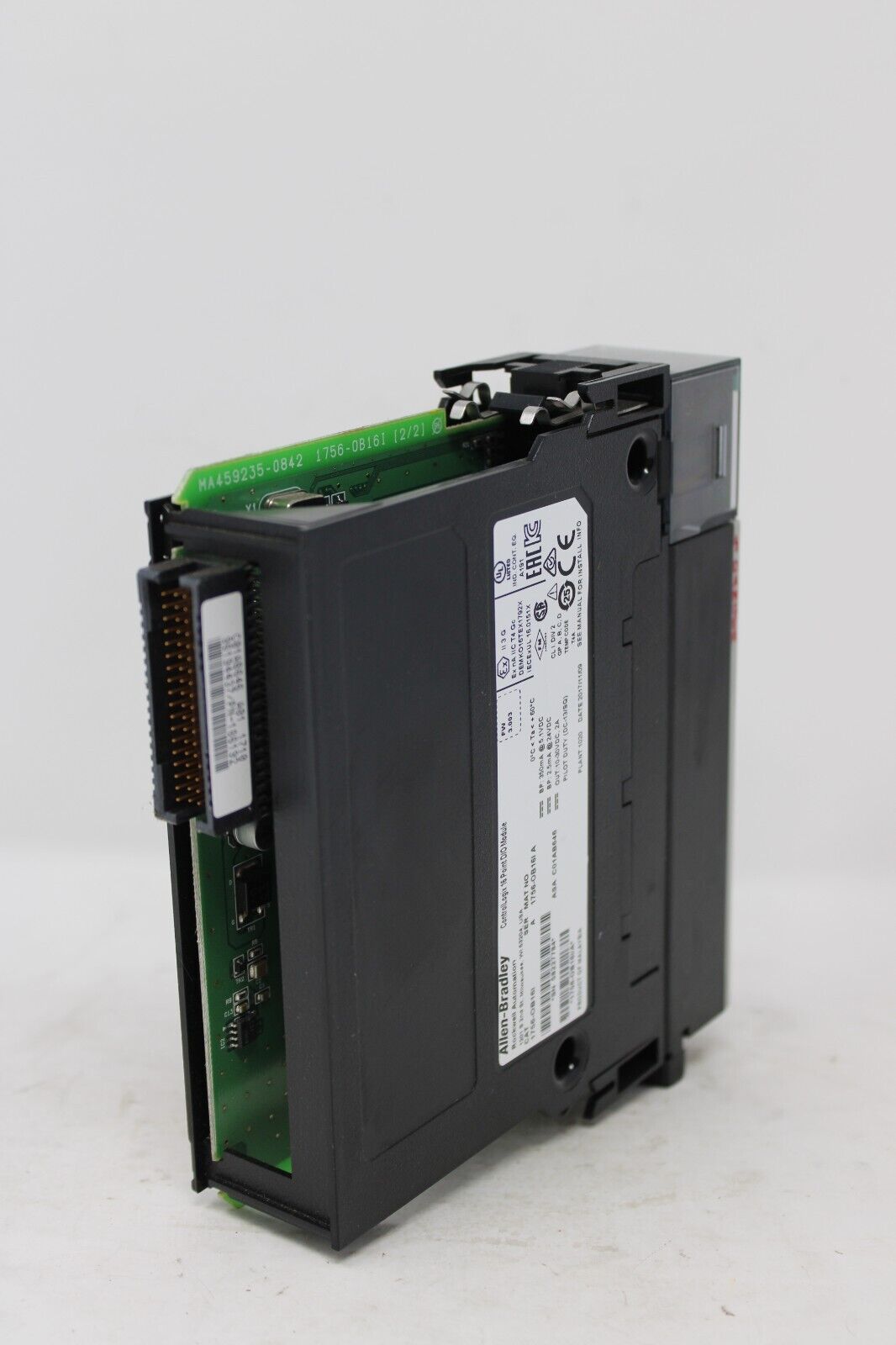 used Allen Bradley 1756-OB16I ControlLogix 16 Point Output Module - ALLEN BRADLEY