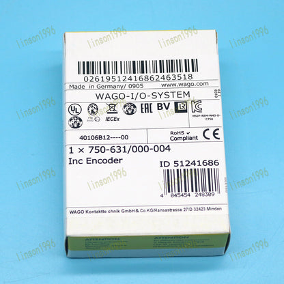 1PC WAGO Module 750-631/000-004 In Box - WAGO