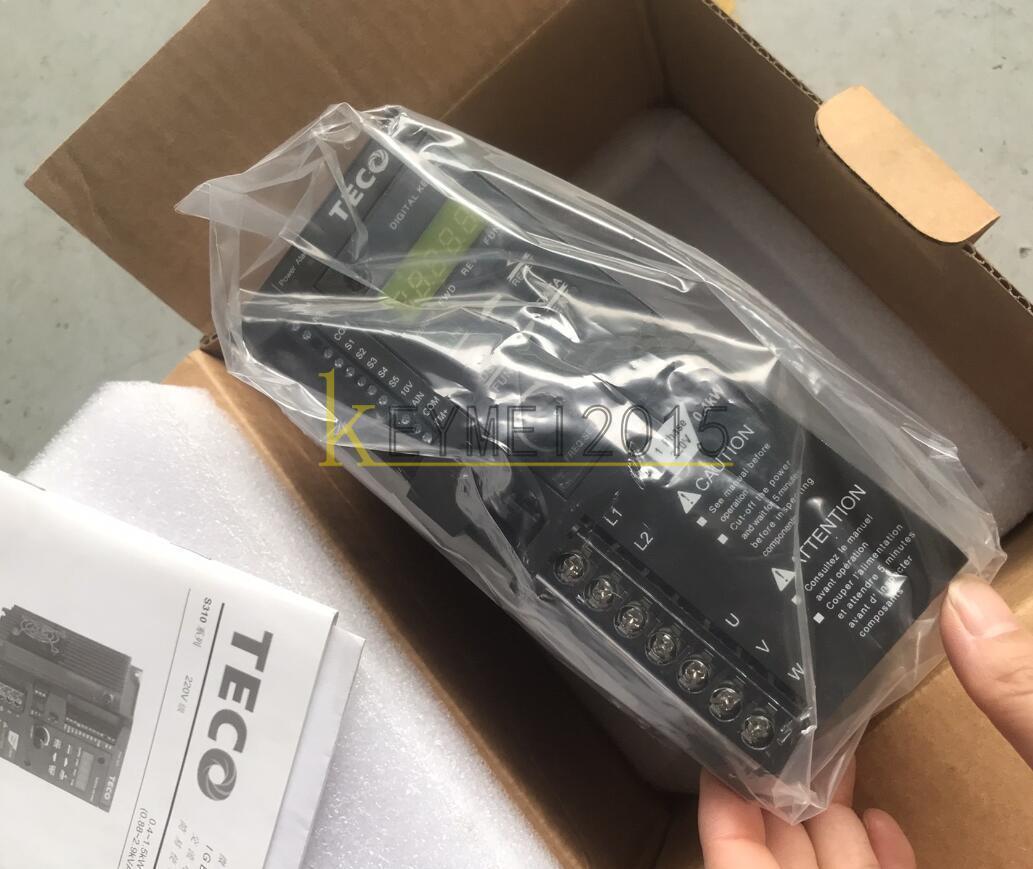 new 1PCS  TECO S310-2P5-H1DC Inverter 220V 0.4KW TECO