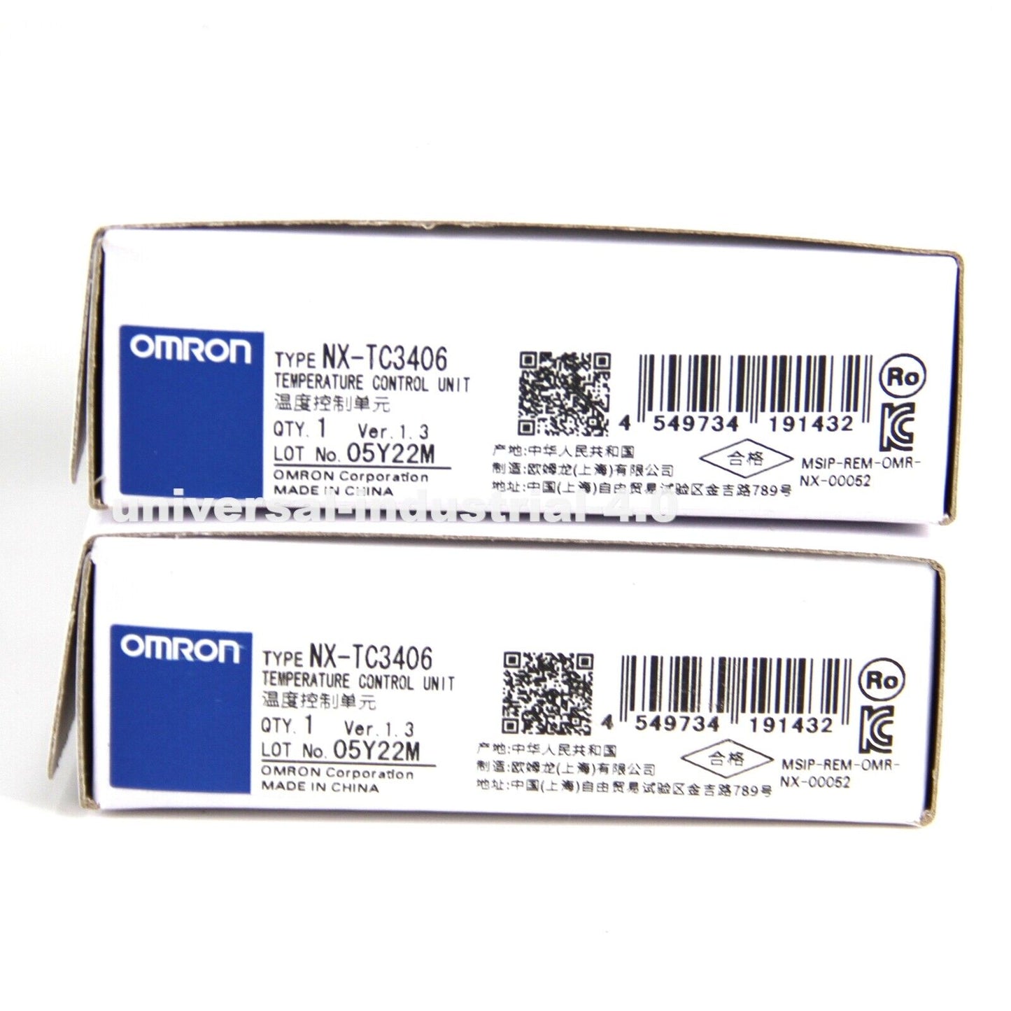 Omron NX-TC3406 Temperature Control Unit - OMRON