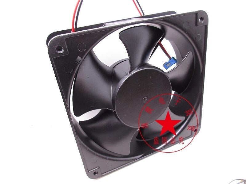 SUNON KDE2412AMBX-6A DC24V 7.2W 12CM 2-Pin Inverter Cooling Fan