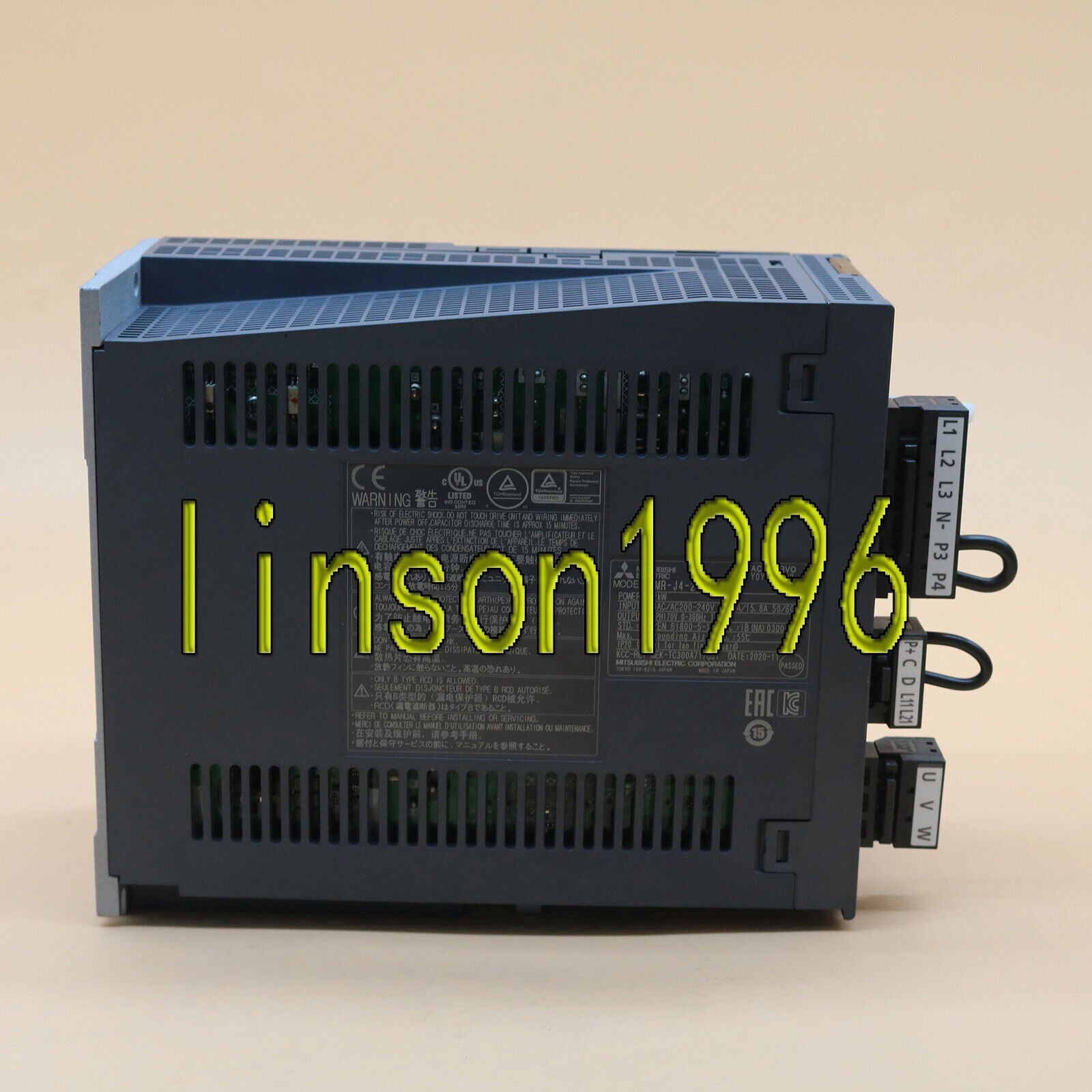 1 PCE Mitsubishi MR-J4-200A-RJ Servo Drive IN STOCK - MITSUBISHI