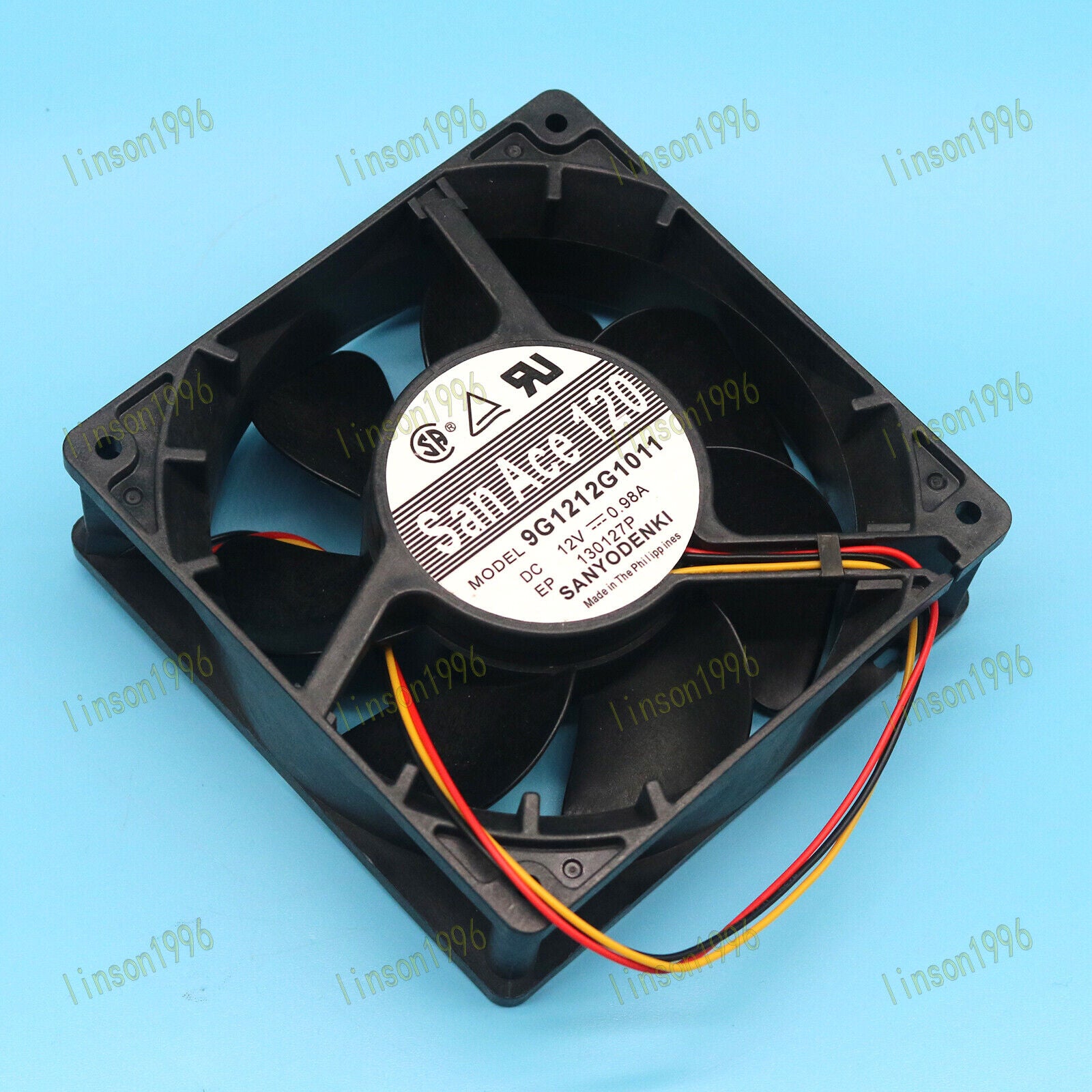 new 1PC  For SANYO Cooling Fan 9G1212G1011 San Ace120 12V 0.98A Fast Delivery SANYO