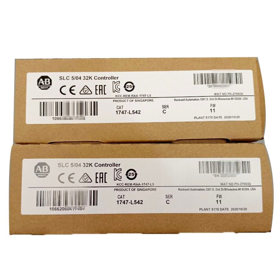 New Allen Bradley AB 1747-L542 SLC 500 CPU PROCESSOR UNIT 1747L542 - KOEED