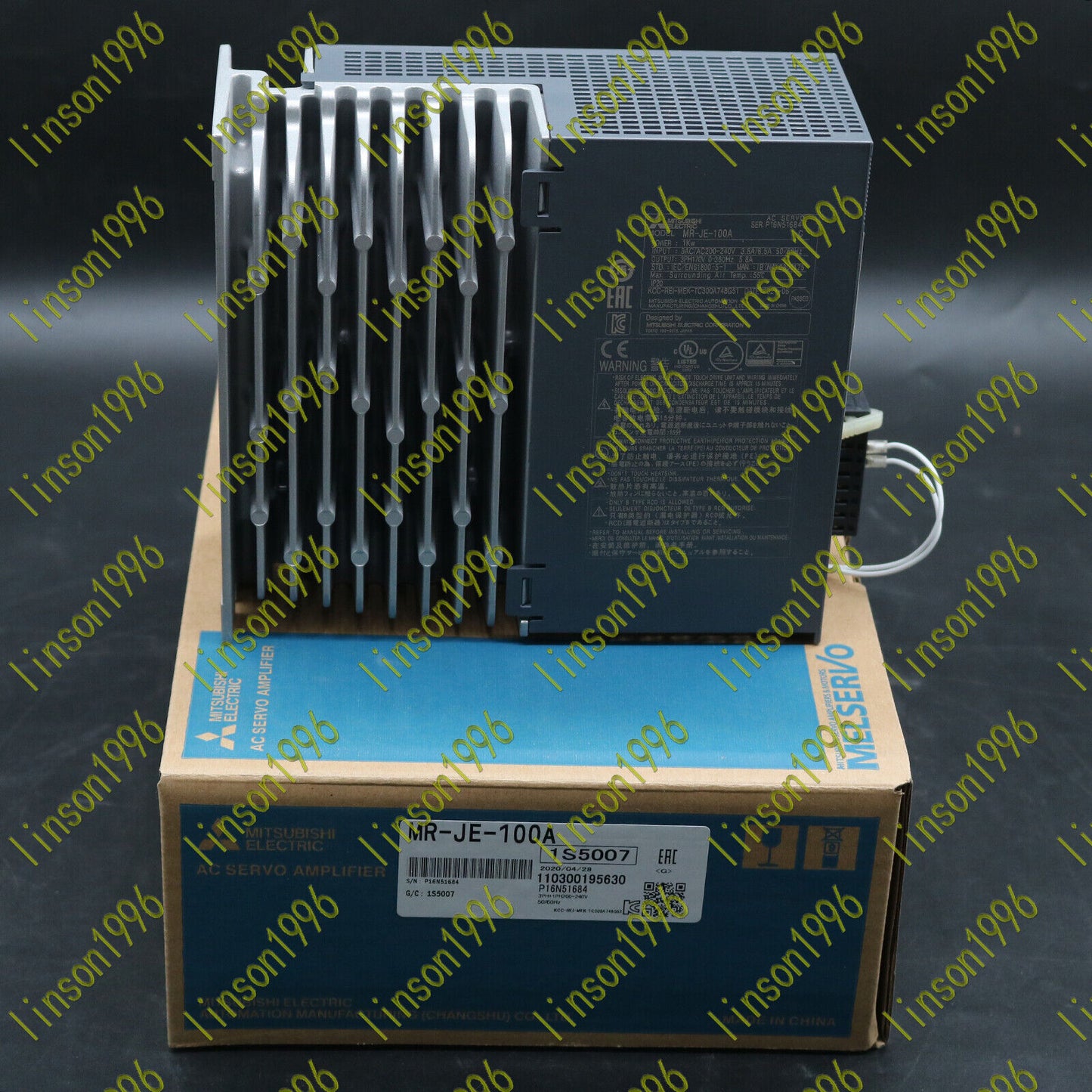new Mitsubishi MR-JE-100A servo drive ONE Year (INBOX) - MITSUBISHI
