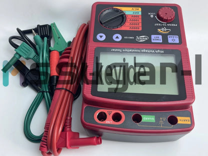 1pcs Insulation Resistance Tester Meter Megger1T Ohm DAR PI GM3125 High Voltag