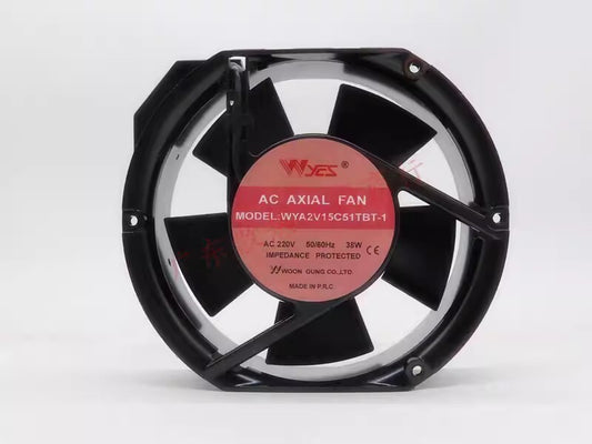 WYES WYA2V15C51TBT-1 AC220V 38W 17251 Inverter Axial Cooling Fan