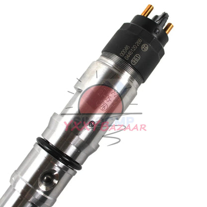 6X Diesel Fuel Injector for Daewoo Doosan DL06 Engine 65.10401-7004A 0445120080