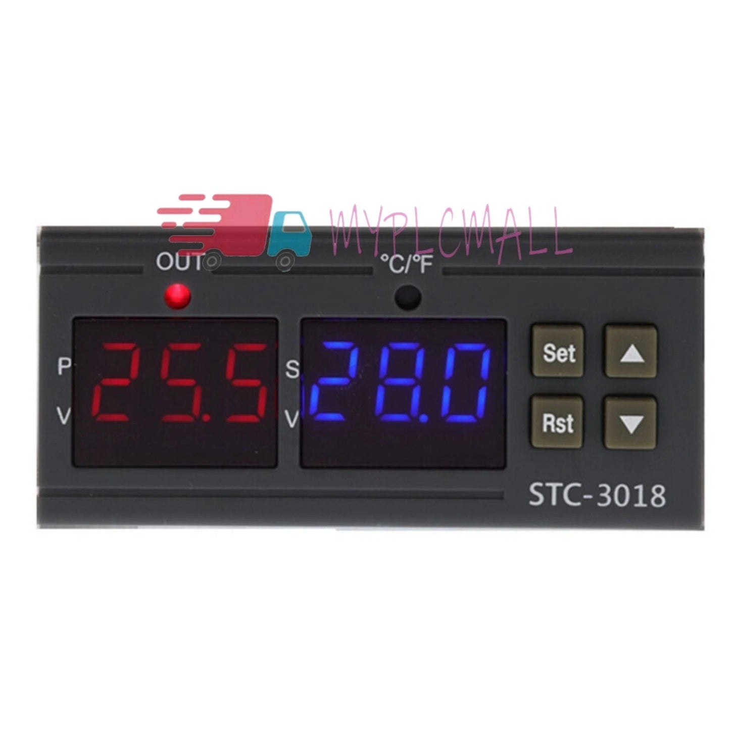 Temperature Controller Thermostat Temp Sensor Digital STC-3018 12V 24V 110V-220V