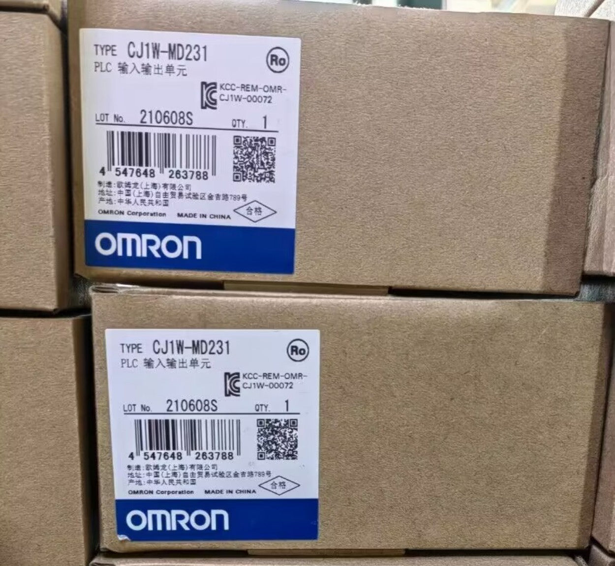 1PCS Omron CJ1W-MD231 CJ1WMD231 Input Module In Box