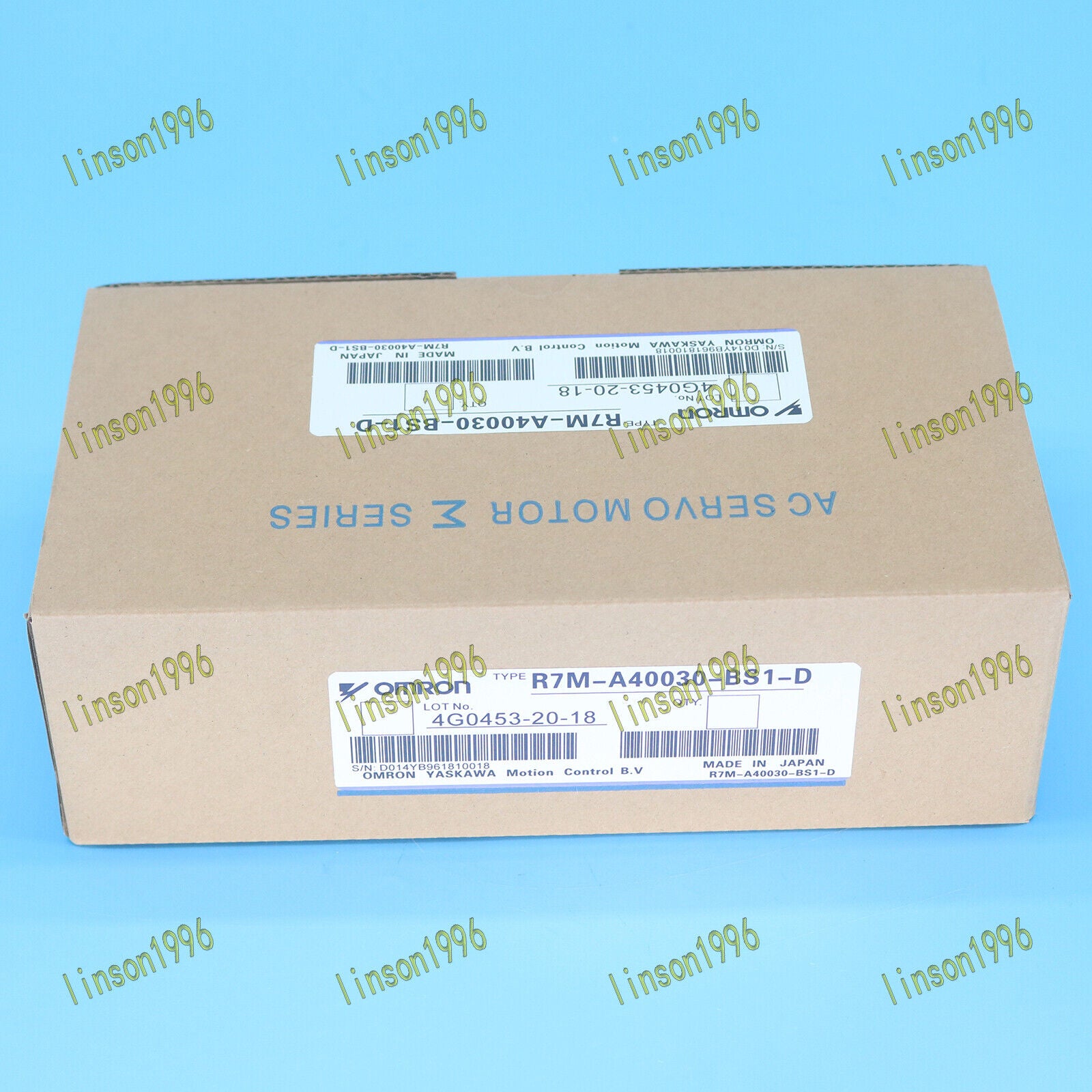 new ONE OMRON Servo Motor R7M-A40030-BS1-D 1 Year Fast Delivery - OMRON