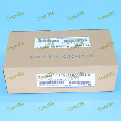 new ONE OMRON Servo Motor R7M-A40030-BS1-D 1 Year Fast Delivery - OMRON