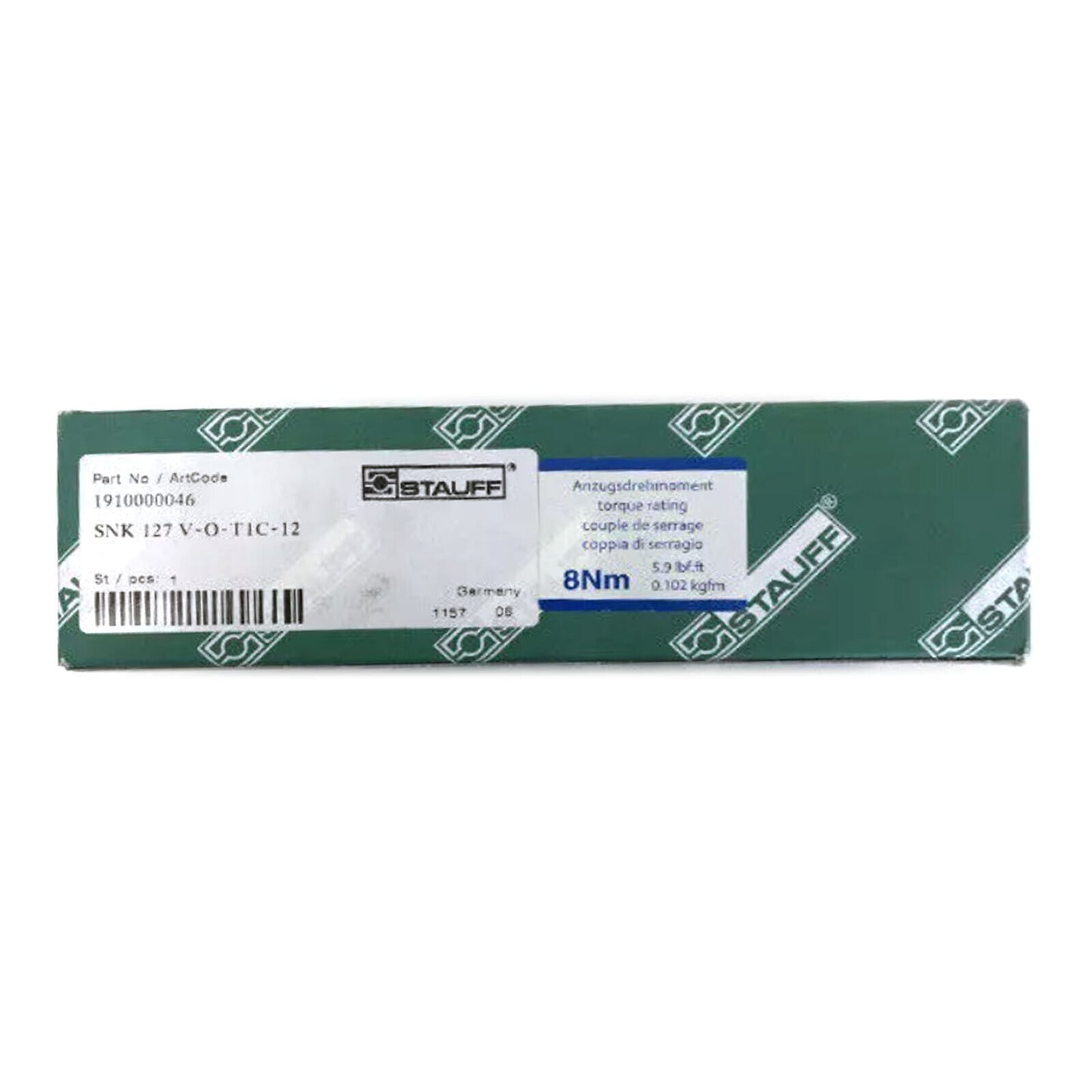 STAUFF SNK 127V-O-T1C-12 Flow Meter - Precision Flow Measurement Instrument for Industrial Applications - STAUFF