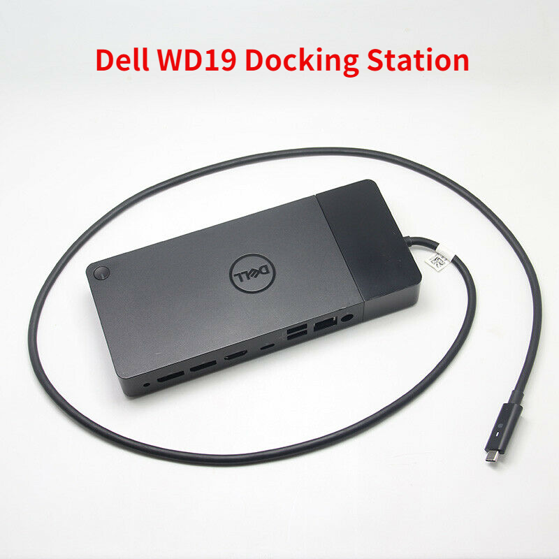 new  Dell WD19 Docking Station USB-C Dock PD Power Supply External Multi-monitor