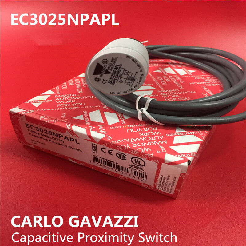 new CARLOGAVAZZI EC3025NPAPL glass ceramic sensor capacitive proximity switch