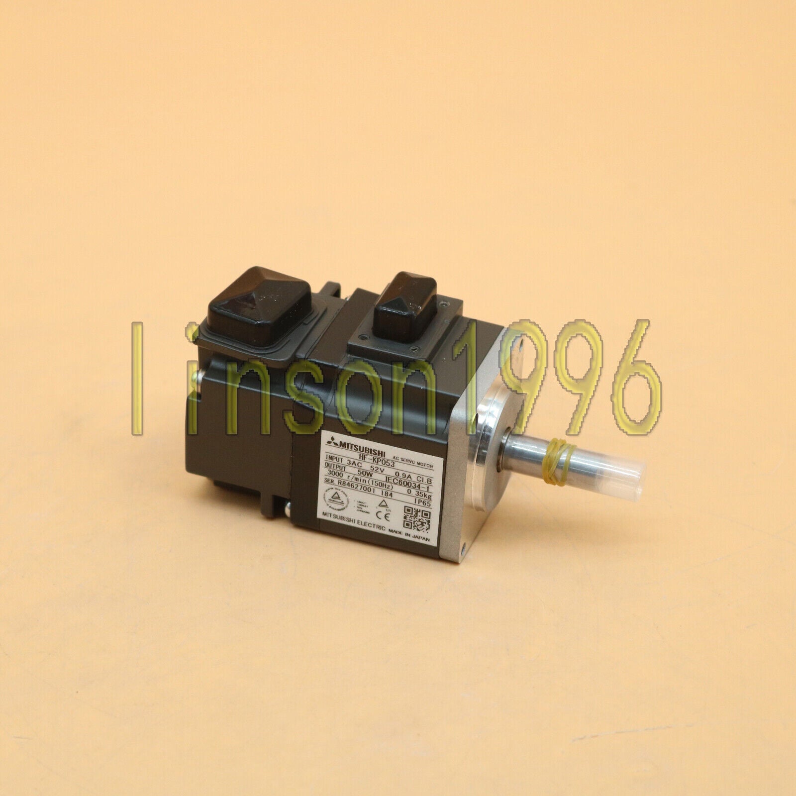 used Mitsubishi HF-KP053 50W AC SERVO MOTOR - Tested in good condition - MITSUBISHI