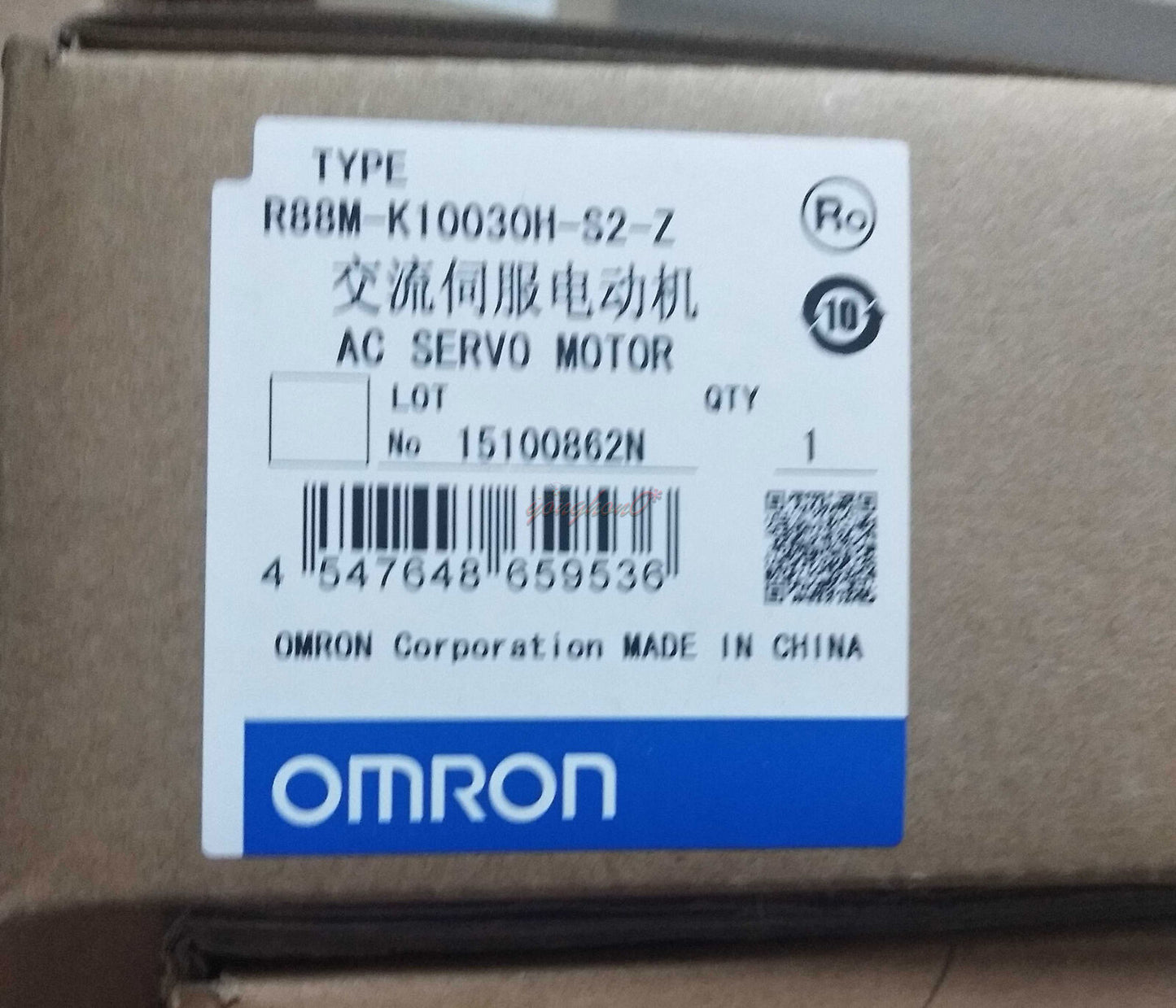 new 1PC Omron R88M-K10030H-S2-Z Servo Motor - OMRON